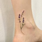 80 Stunning Small Lavender Tattoo Designs Ideas 47