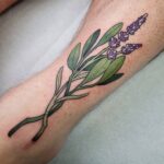 80 Stunning Small Lavender Tattoo Designs Ideas 51