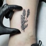 80 Stunning Small Lavender Tattoo Designs Ideas 52