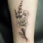 80 Stunning Small Lavender Tattoo Designs Ideas 53