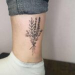 80 Stunning Small Lavender Tattoo Designs Ideas 60