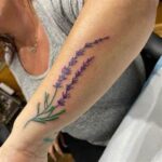 80 Stunning Small Lavender Tattoo Designs Ideas 70