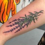 80 Stunning Small Lavender Tattoo Designs Ideas 71