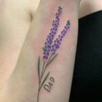 80 Stunning Small Lavender Tattoo Designs Ideas 72