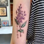 80 Stunning Small Lavender Tattoo Designs Ideas 73
