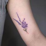 80 Stunning Small Lavender Tattoo Designs Ideas 74