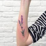 80 Stunning Small Lavender Tattoo Designs Ideas 83
