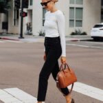 50 Beautiful Stylish Outfits with Tote Bags for Women Ideas 03