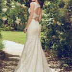 50 Romantic and Elegant Wedding Dresses Vintage Style Ideas 09
