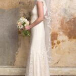 50 Romantic and Elegant Wedding Dresses Vintage Style Ideas 43