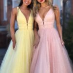 60 Stunning Long Princess Prom Dresses with Sleeves 08
