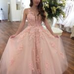 60 Stunning Long Princess Prom Dresses with Sleeves 15