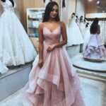 60 Stunning Long Princess Prom Dresses with Sleeves 17