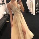 60 Stunning Long Princess Prom Dresses with Sleeves 26