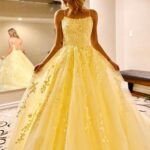60 Stunning Long Princess Prom Dresses with Sleeves 34