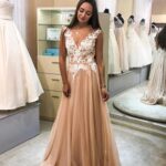 60 Stunning Long Princess Prom Dresses with Sleeves 40