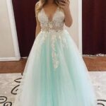 60 Stunning Long Princess Prom Dresses with Sleeves 47