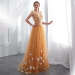 60 Stunning Long Princess Prom Dresses with Sleeves 48