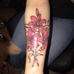 70 Meaningful Lily Tattoo Designs for Women Ideas 07