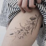 70 Meaningful Lily Tattoo Designs for Women Ideas 16