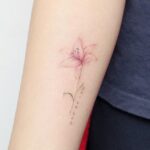70 Meaningful Lily Tattoo Designs for Women Ideas 23