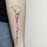70 Meaningful Lily Tattoo Designs for Women Ideas 25