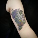 70 Meaningful Lily Tattoo Designs for Women Ideas 39
