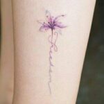 70 Meaningful Lily Tattoo Designs for Women Ideas 47