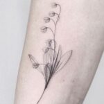 70 Meaningful Lily Tattoo Designs for Women Ideas 56