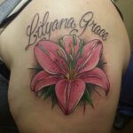 70 Meaningful Lily Tattoo Designs for Women Ideas 62