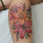 70 Meaningful Lily Tattoo Designs for Women Ideas 63