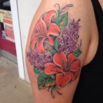 70 Meaningful Lily Tattoo Designs for Women Ideas 64