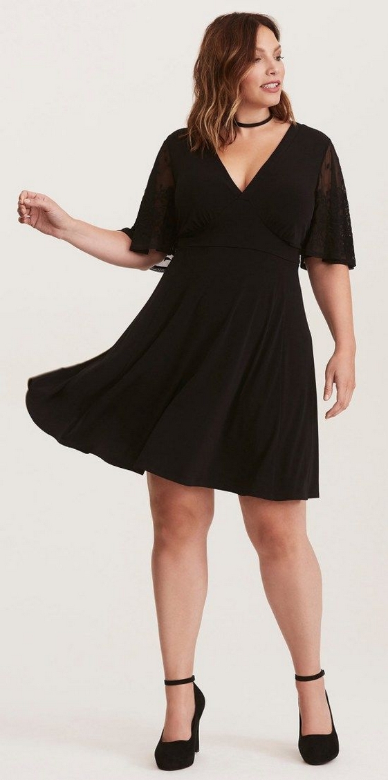 80 Plus Size Wedding Guest Dresses with Sleeves for Women Ideas 16