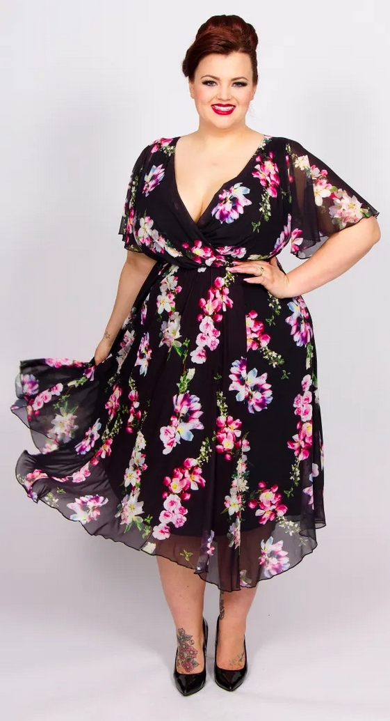 80 Plus Size Wedding Guest Dresses with Sleeves for Women Ideas 41