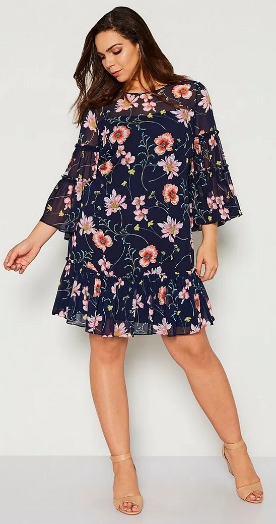 80 Plus Size Wedding Guest Dresses with Sleeves for Women Ideas 49