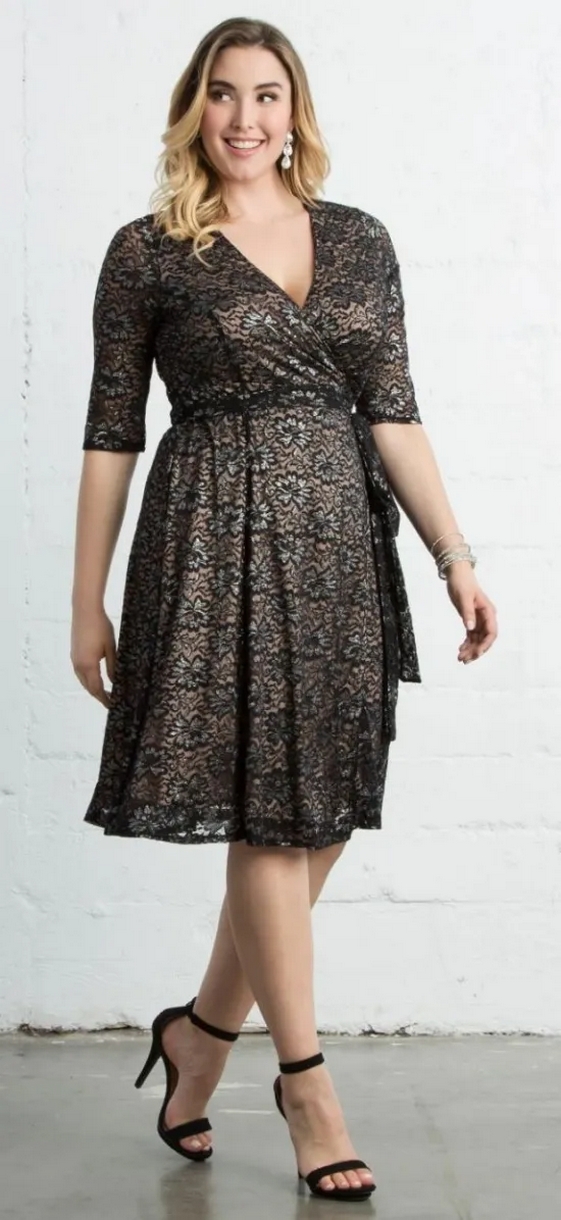 80 Plus Size Wedding Guest Dresses with Sleeves for Women Ideas 53