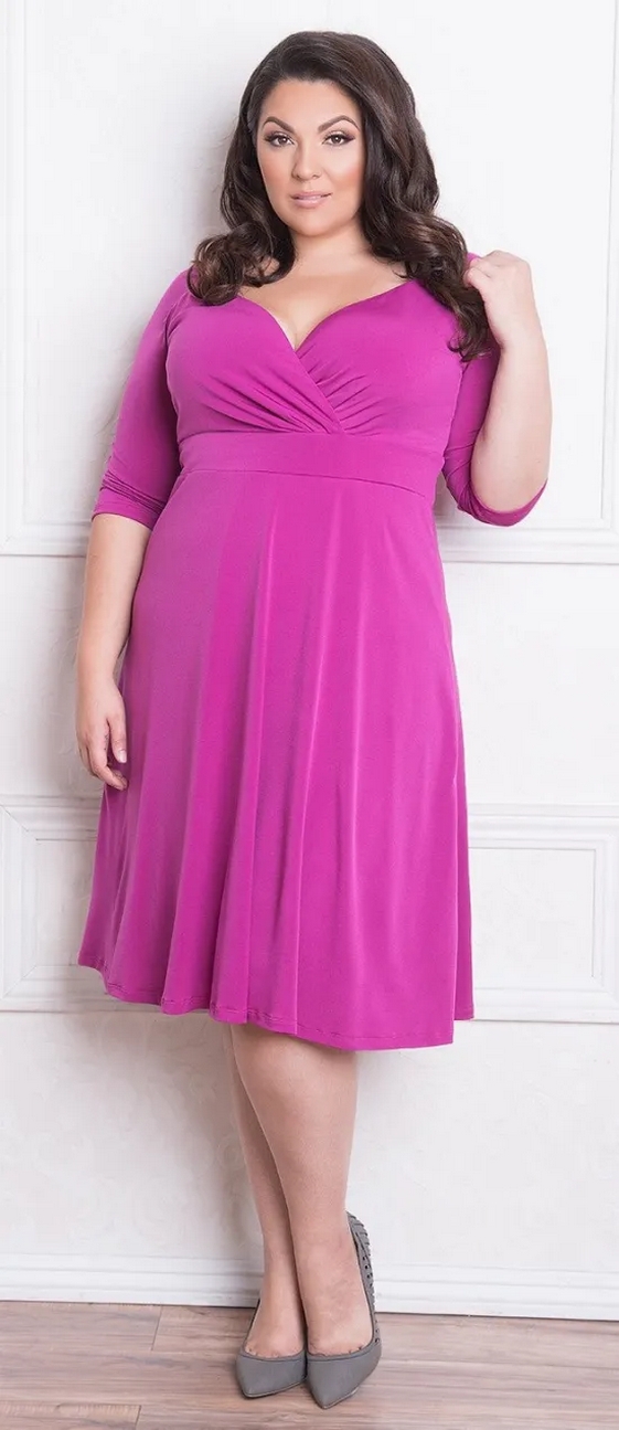 80 Plus Size Wedding Guest Dresses with Sleeves for Women Ideas 73