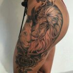 60 Stunning Lioness Tattoos for Women Ideas 20