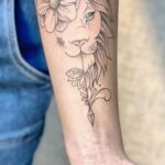 60 Stunning Lioness Tattoos for Women Ideas 23