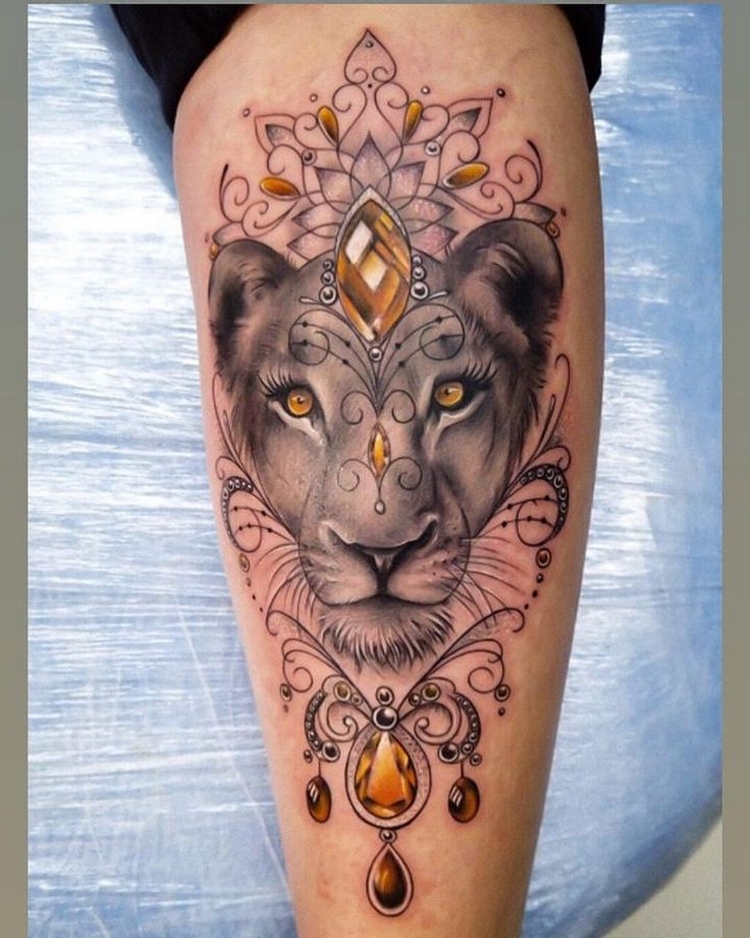 60 Stunning Lioness Tattoos for Women Ideas 18 Style Female