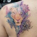 60 Stunning Lioness Tattoos for Women Ideas 29