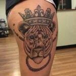 60 Stunning Lioness Tattoos for Women Ideas 35