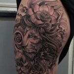 60 Stunning Lioness Tattoos for Women Ideas 39