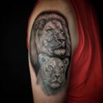 60 Stunning Lioness Tattoos for Women Ideas 42
