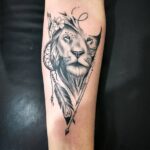 60 Stunning Lioness Tattoos for Women Ideas 54