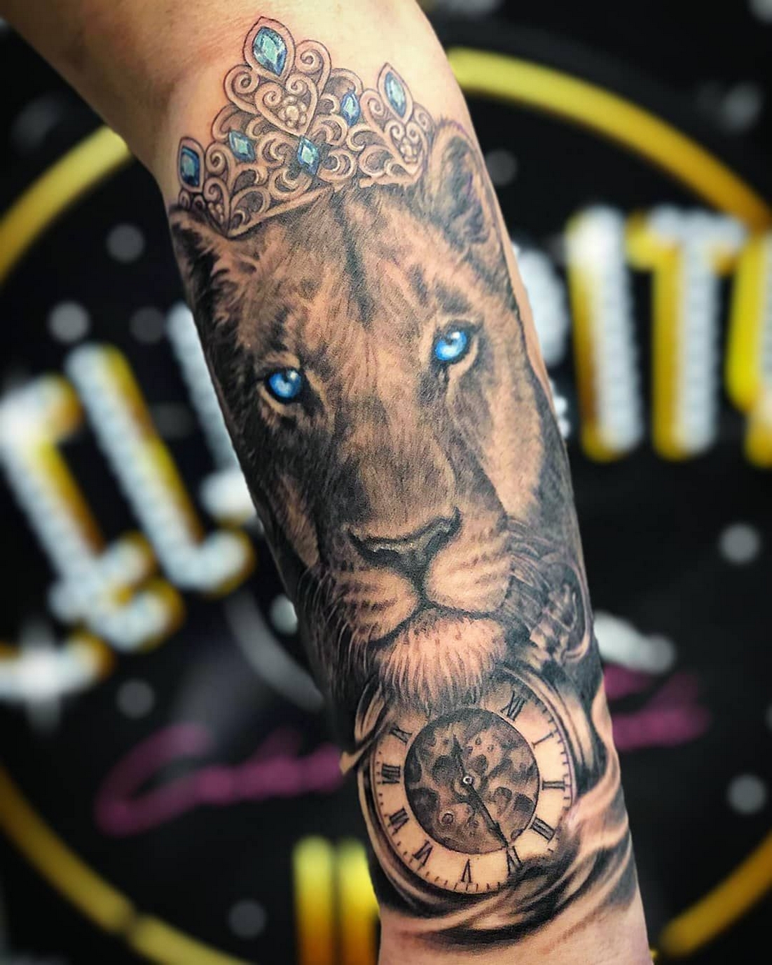 60 Stunning Lioness Tattoos for Women Ideas 47 – Style Female