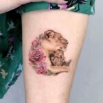 60 Stunning Lioness Tattoos for Women Ideas 65