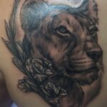 60 Stunning Lioness Tattoos for Women Ideas 68