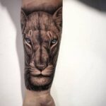 60 Stunning Lioness Tattoos for Women Ideas 69