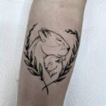 60 Stunning Lioness Tattoos for Women Ideas 70